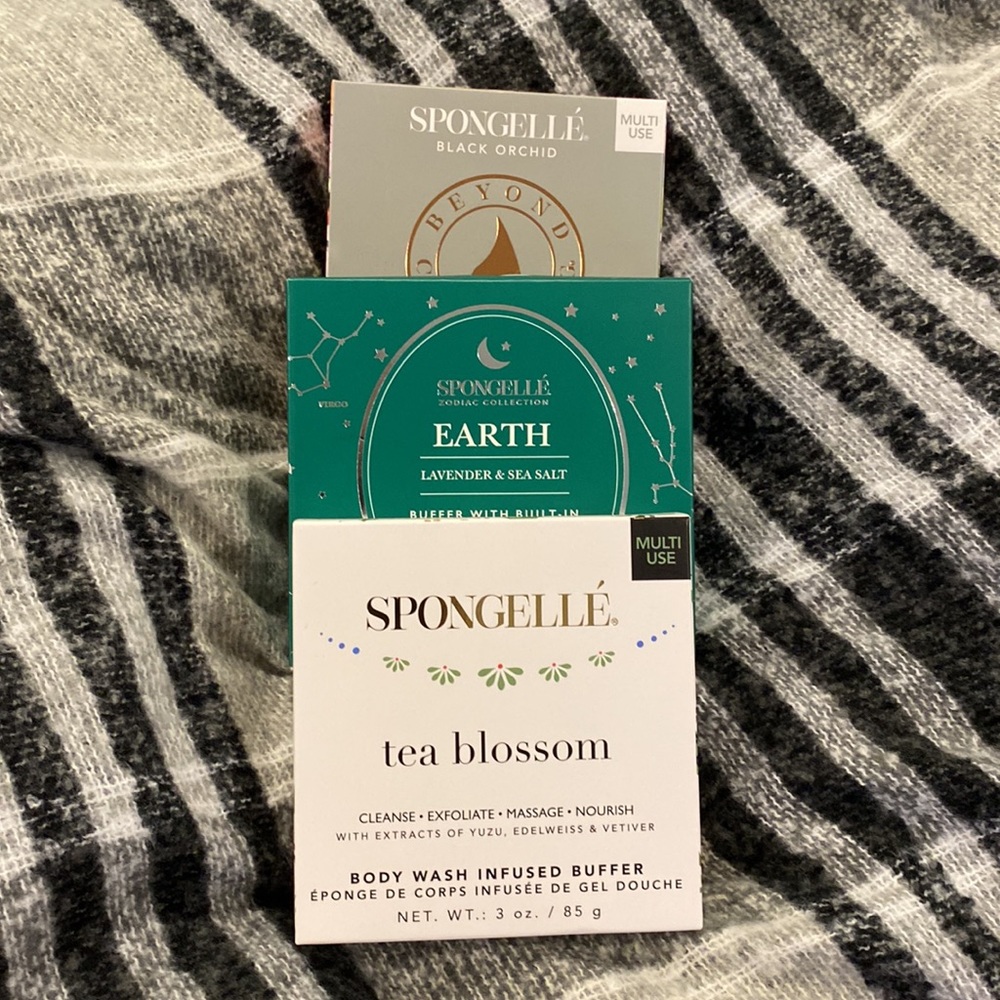 3 bnib Spongelle buffers full size